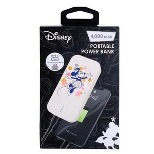 NWT! Disney Minnie Mouse Charging Pad Portable Power Bank Wireless Phone Charger